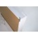 Crystable-9 mirror without lamps 900x150x680 Irish oak/white matte