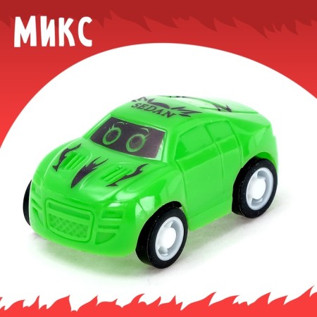 Машина инерционная «Глазастик», цвета МИКС-7