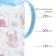 A bottle for feeding "Trend. Dogs ”, classic throat, 250 ml., 3 months, cylinder, with handles, blue color