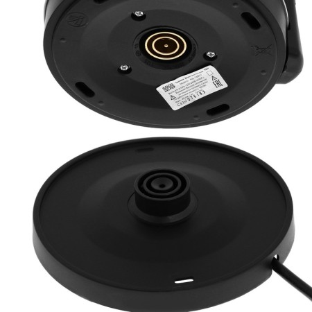 Electric kettle Goodhelper KS-18B07, metal, 1.8 l, 1800 watts, silver-black-6