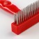 Comb “foot”, 15 x 8.8 cm, red
