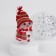 Light device "Snowman with a transparent ball" 9.5 cm, glow of multi, 220 V