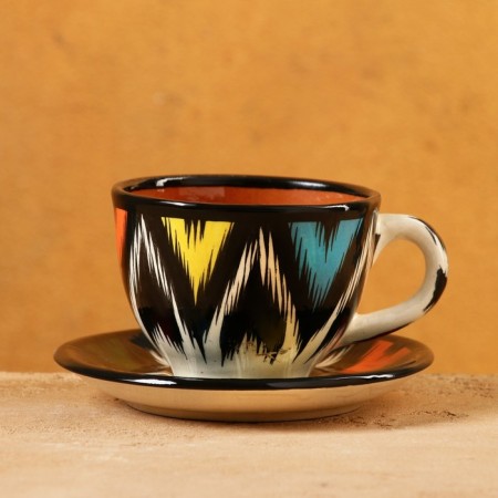 Tea couple Rishtan ceramics "Atlas", 180 ml,