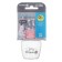 A bottle for feeding, classic throat, 60 ml (measuring scale up to 40 ml) BASIC, 0+ months, pink color