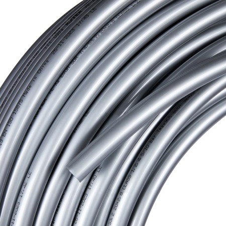 Pipe made of steamed polyethylene Rommer, PEX-A, D = 20x2.8 mm, oxygen layer, bay 100 m-4