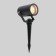 Street lamp Elektrostandard, Landscape, 78x60x152 mm, GU10, black color