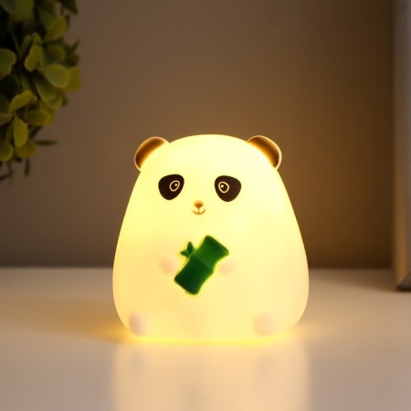 Nightlight "Panda" led white-black 7.5x7x9 cm-1