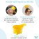 Plastic bucket for bathing Dino SCOOP, 800 ml., Lemon color