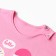 T -shirt nursery, pink/ice cream, height 80 cm
