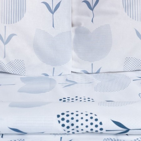 Bedding Ethel euros “Tulips” (view 1) 200*217 cm, 220*240 cm, 70*70 cm - 2 pcs-3