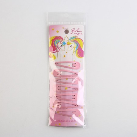 Hair hairpins "Believe in Magic", 7 pcs, 5 x 1 x 0.1 cm-7