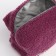Women's road cosmetic bag with a Textura lining, purple color