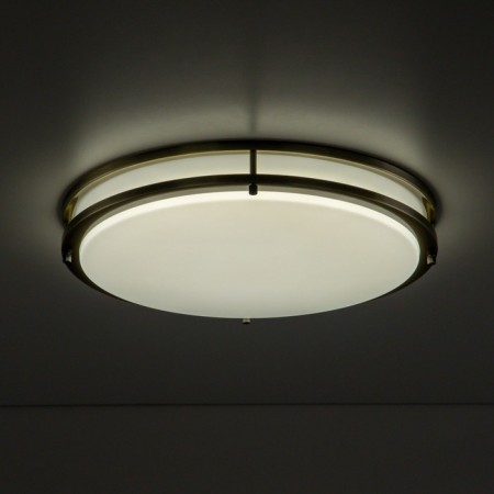 Lamp Citilux Boston CL709503N, 45.5x4.5x7.5 cm, 1x50W, LED, brown color-10