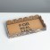 Cookie box, confectionery packaging with PVC lid, “real man”, 10.5 x 21 x 3 cm