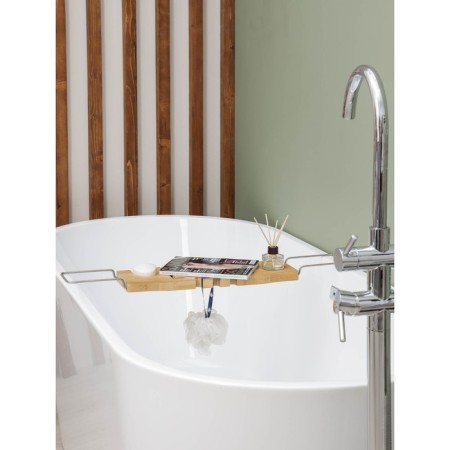 Savanna SPA bathroom shelf, 74-95 × 20.3 × 2.5 cm, bamboo-12