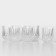 Longchamp glasses set, 230 ml, crystal glass, 6 pcs