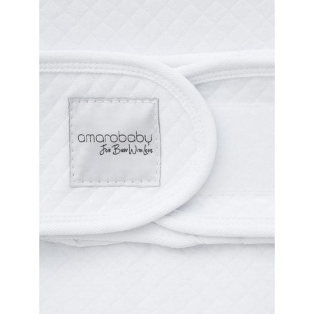 Amarobaby Premium Form Sky mattress, for positioning, with memory effect, white color-3