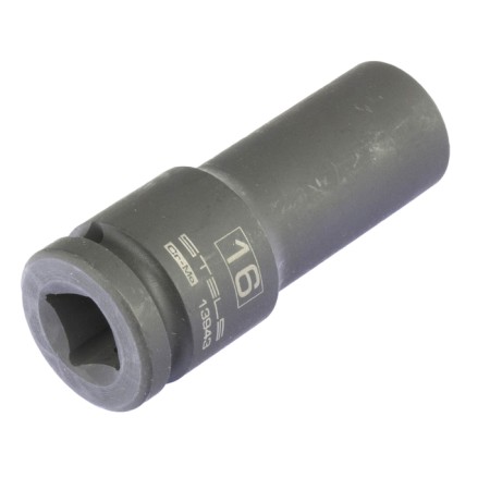 Shock head Stels 13943, 16 mm, 1/2 ", CRMO, hexagonal, elongated