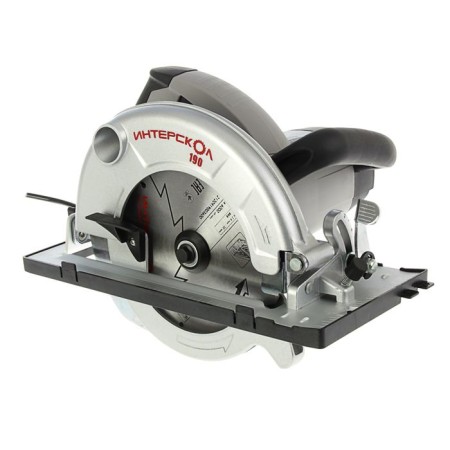 Disco "Interskol" DP-190/1600M, 220 V, 1600 W, 4800 rpm, 190x20 mm, drank 65 mm