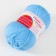 Yarn "Moscow Region" 50% wool, 50% acrylic 250m/100g (05, blue)