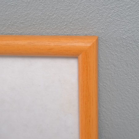 Photo frame MDF 30x40 cm, No. 5 "Simple", Milan nut (plastic screen)-3