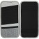 Organizer for 20 CD in the sunscreen visor, black/silver