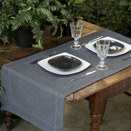 Serving path "Contte", size 50x140 cm, dark gray color