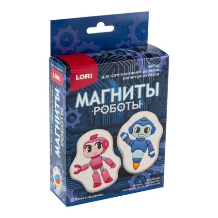 Gypsum magnets "Bright Electronics"-1