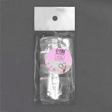 Jars for storing trifles winding up, 10 ml/15 ml, 4 pcs-2