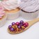 Sprinking confectionery with glitter "Brill": gold, purple, fuchsia, 50 g
