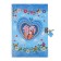 Notebook Gift Book on the lock, A5, 50 sheets, line, "Flowerers", mix