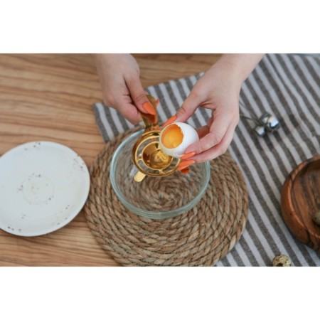 Eggs separator with goldie ears, gold color-1