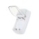 Charger for two AA AA or AAA CHR-57, a folding fork, charge strength 180 mA, white