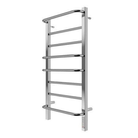 Electric Terminus heated towel rail "Euromix" P8, 400x850 mm, chrome-1