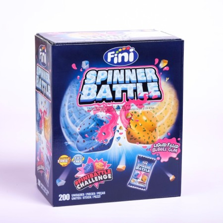Chewing gum "Spinner Battle" with acidic liquid filling, 5 g