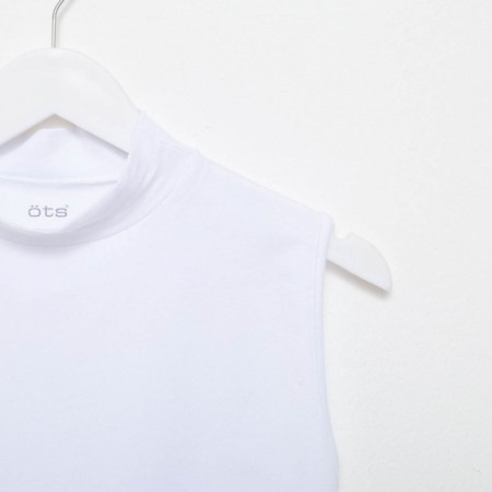 T -shirt female, white color, size 48 (xl)-5