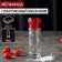 Mill for spices, plastic mechanism, 115 ml (45-80 gr), red color