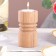 Candlestick, model No. 7, 5.6 x 10 cm, beech