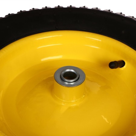 The wheel is pneumatic, from polyurethane, d = 365 mm, hub: diameter 16 mm, length 80 mm-3