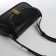 Women's bag Textura, messenger, average size, black color