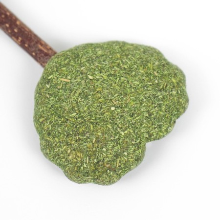 A toy for cats from cat mint "Heart" on a wand from Matathabi, 13 cm-3