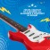 Musical toy "Supergitar", sound effects, red color