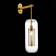 Sconces st. SL1048.301.01. Gerrit. 1x40 W, E14, 15x60 cm, brass color