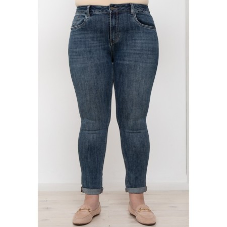 Denim women's pants, size 54-3