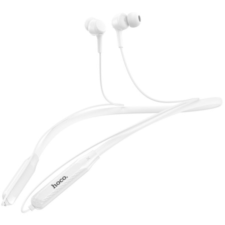 Hoco ES51 headphones, wireless, vacuum, BT5.0, 130 mAh, microphone, white-1