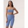 Top female bando in the rutor Mirey Top Bandeau, size 44-46, blue color