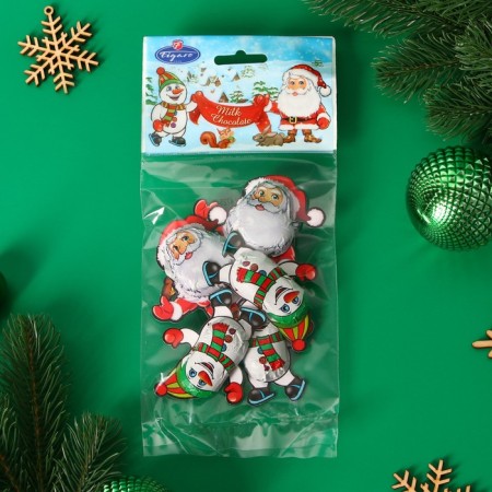 Figure chocolate "Christmas" in a package, 57 g