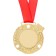Children's medal for graduation for application, on tape, gold, metal, d = 5.5 cm