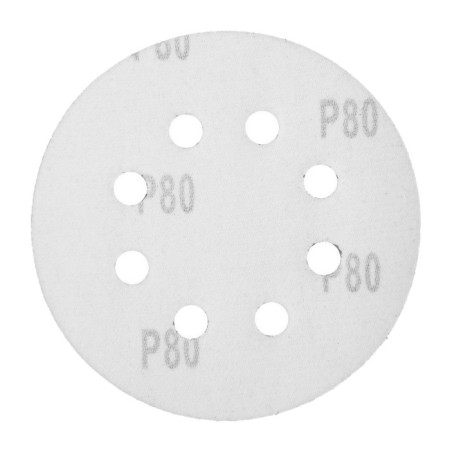 Circle of abrasive grinding under the "Velcro" tundra, perforated, 125 mm, P80, 10 pcs.-6