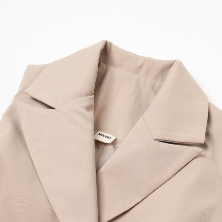 Women's vest Minaku: safari beige color, rr 44-1